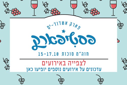 באנר פסטיפארק סוכות