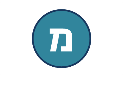 מ