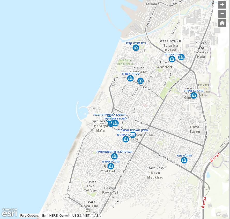 מפת GIS