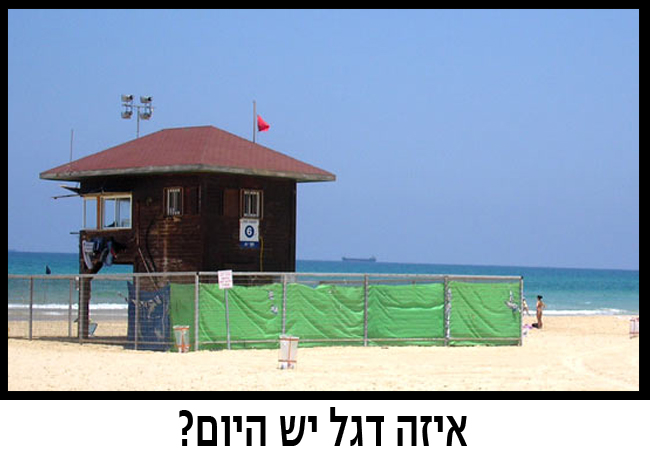 איזה דגל יש היום