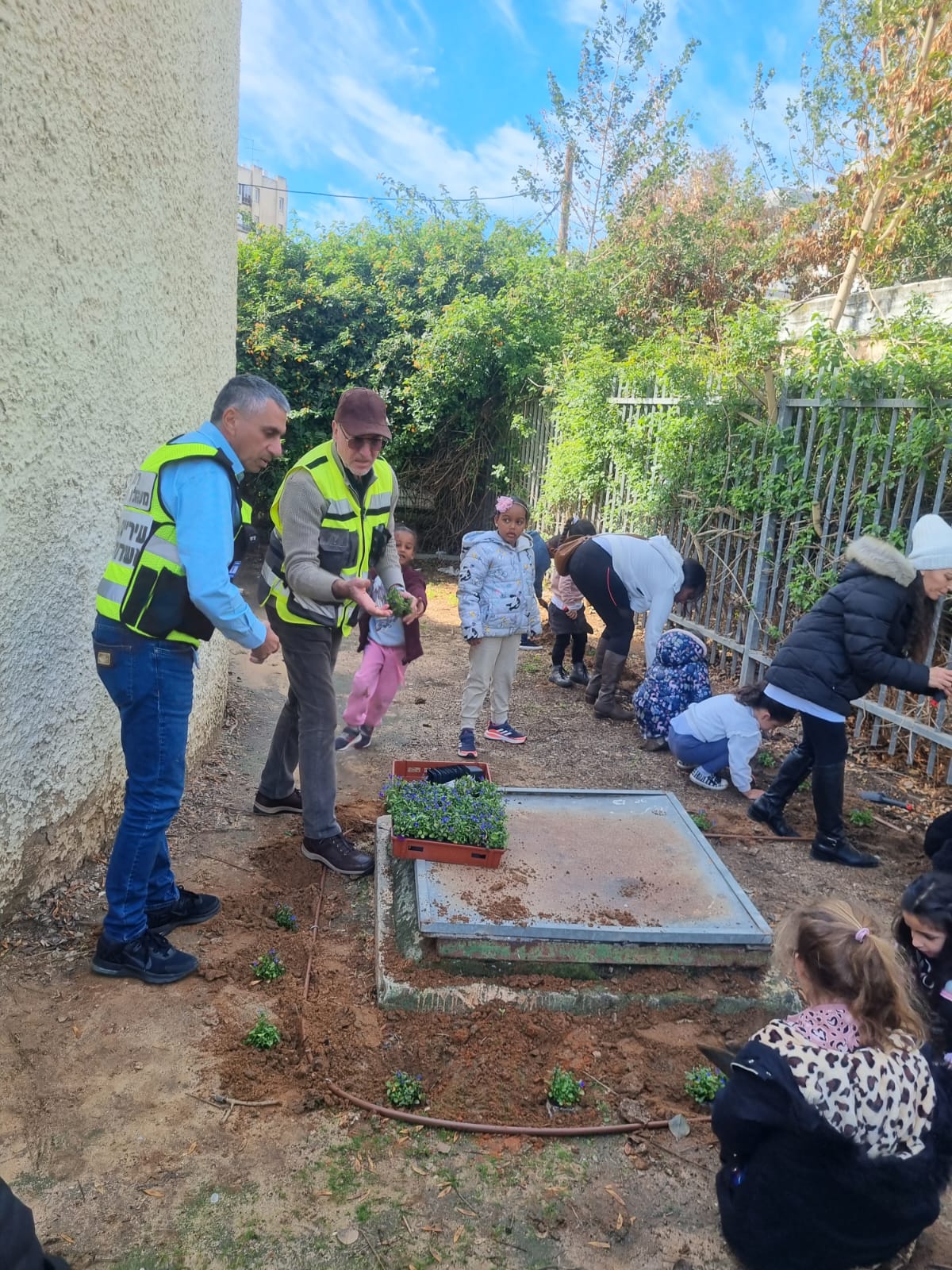 שתילה במינהלת רובע ג