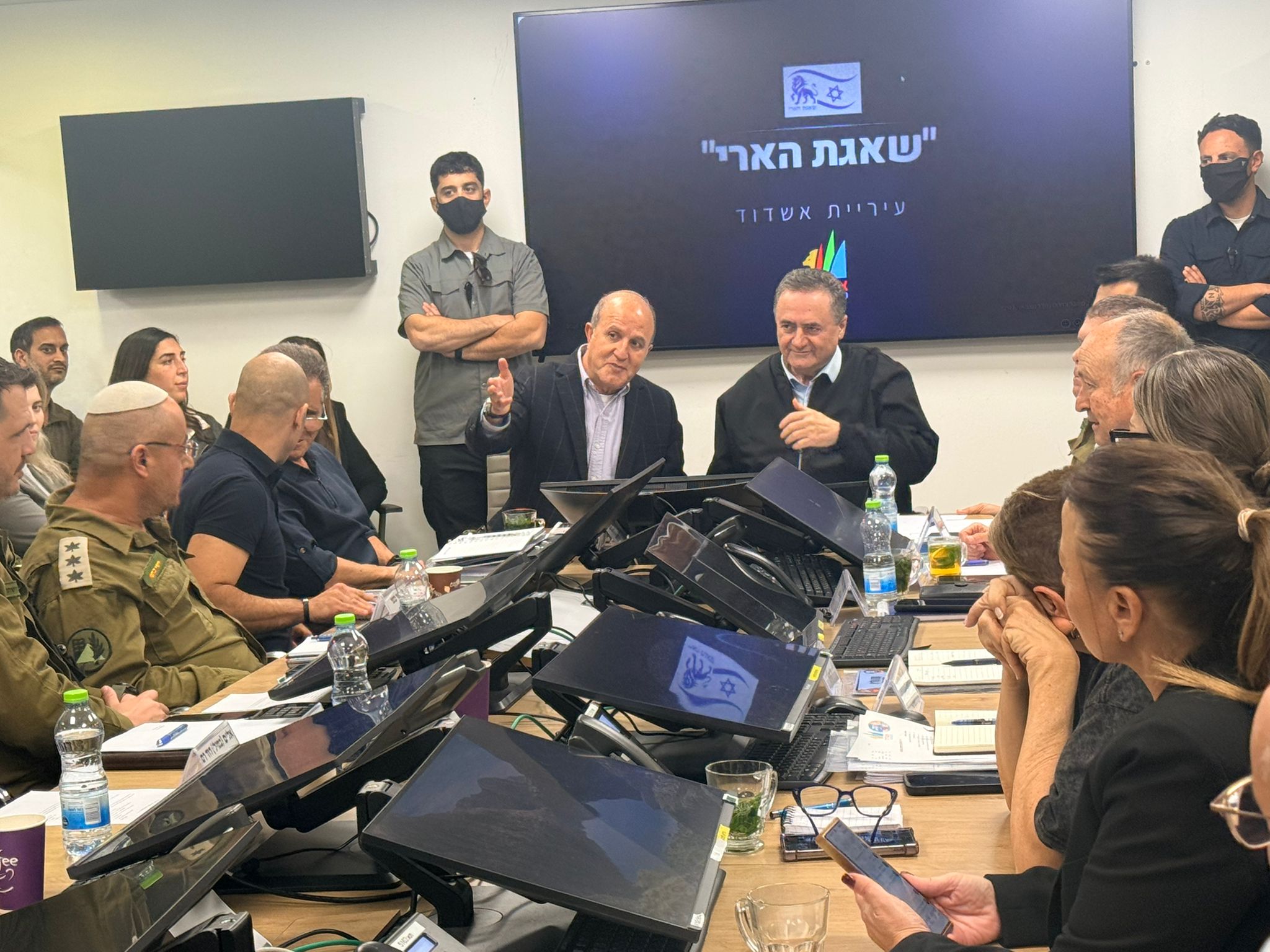 Сводка по итогам утреннего совещания в мэрии Ашдода, 13/3/2026, 13:40