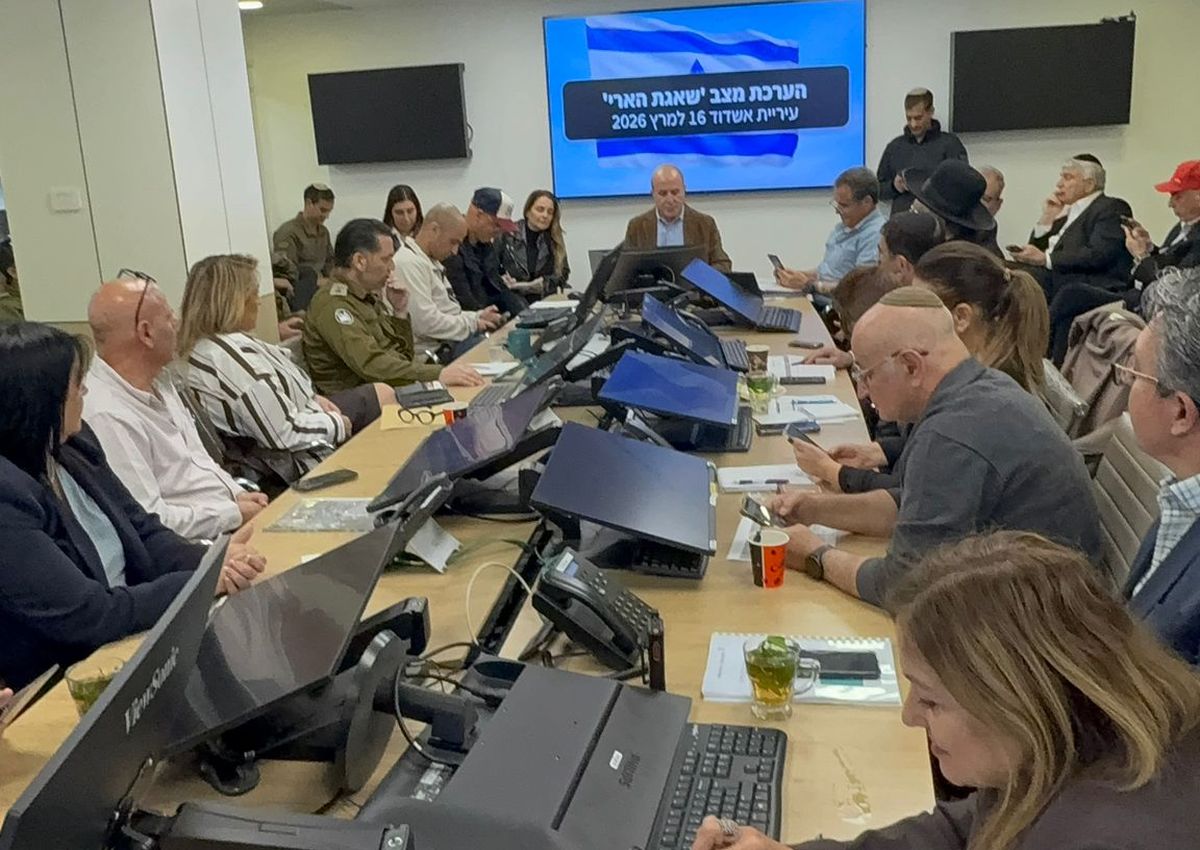 Обращение мэра Ашдода: новые угрозы и правила безопасности , 16.3.2026, 15:00