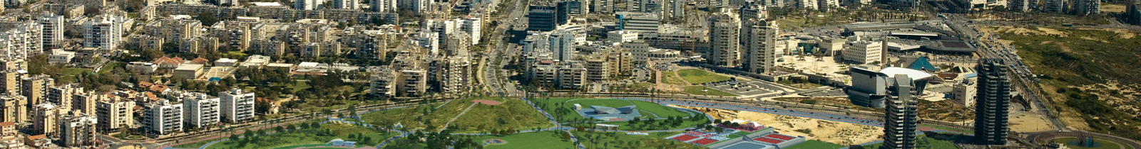 תמונת נוף של אשדוד ממעוף הציפור